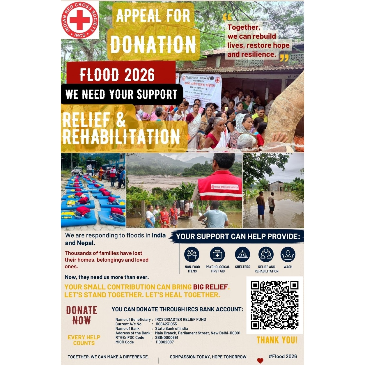 Flood Relief Appeal 2026